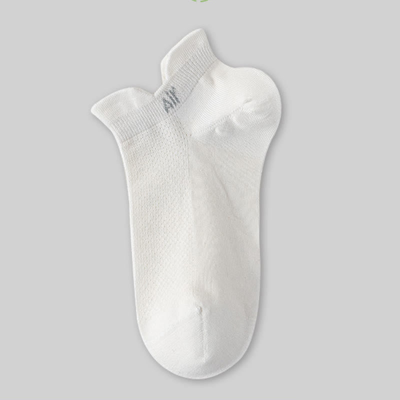Dünne, schweißabsorbierende, atmungsaktive Söckchen aus Netzstoff aus Baumwolle (6 Paar)