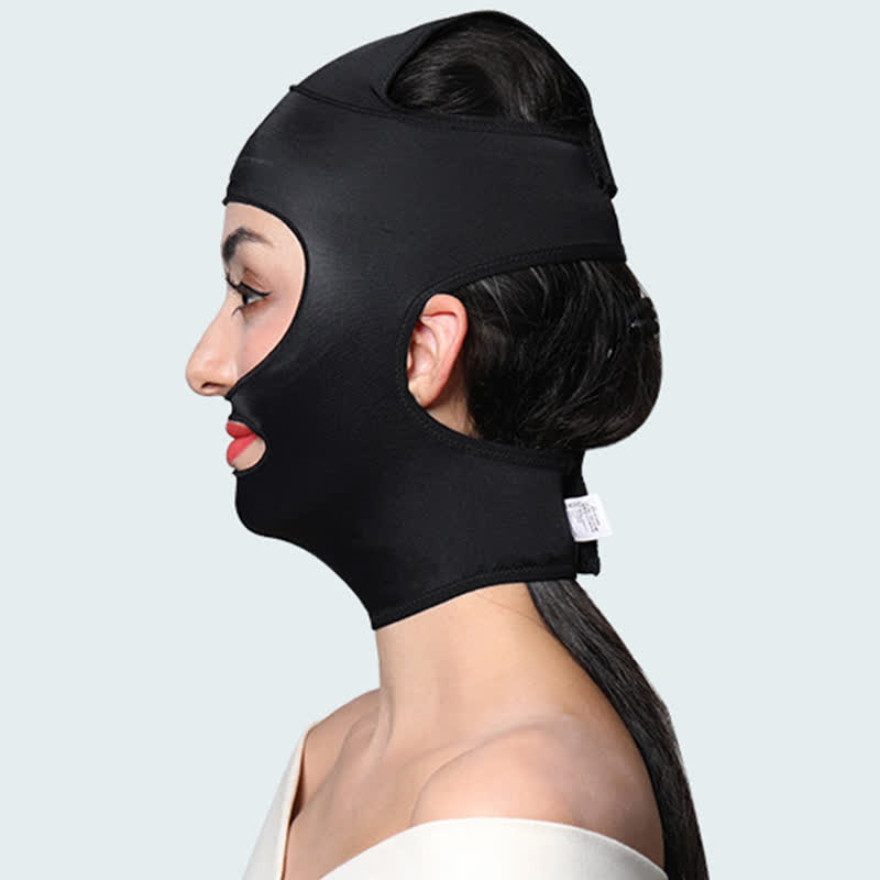 Einfarbige V-Face-Kopfbedeckung für die Zeit nach Operationen