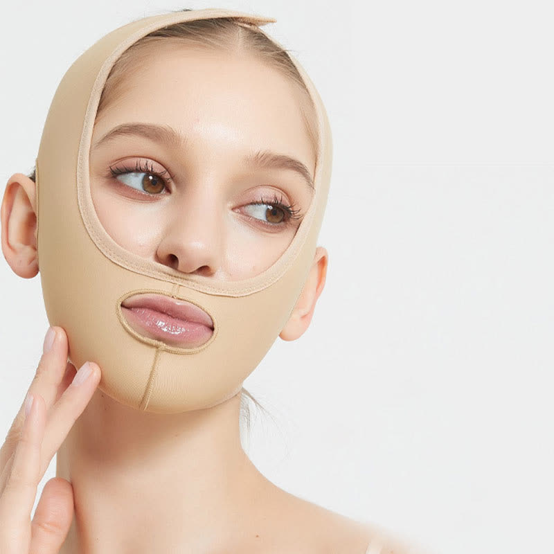 Elastische Kompressionskopfbedeckung für das Gesichtslifting nach Operationen