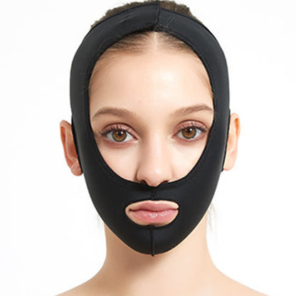 Elastische Kompressionskopfbedeckung für das Gesichtslifting nach Operationen - Schwarz - 3XL - image 6