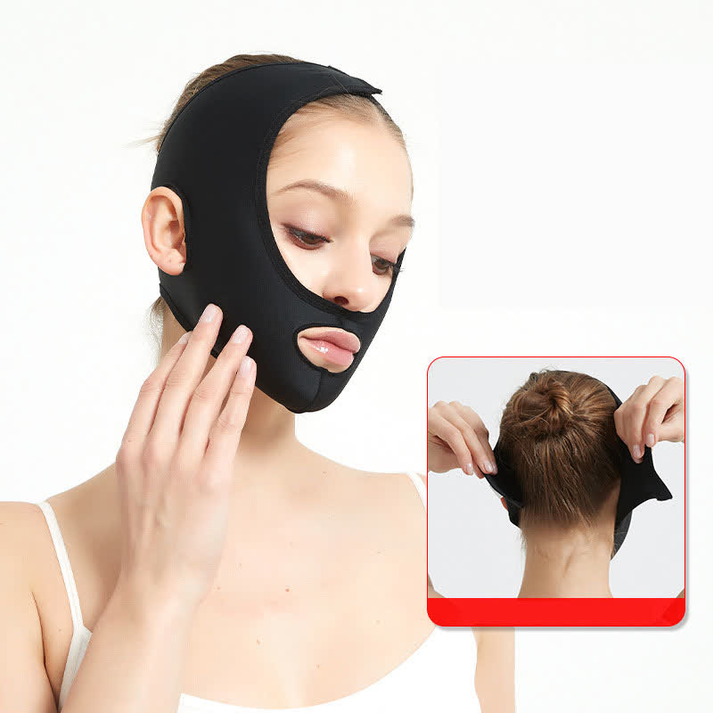 Elastische Kompressionskopfbedeckung für das Gesichtslifting nach Operationen