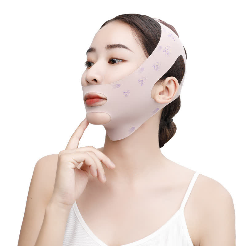 Stretch-Kompressions-Gesichtsmaske