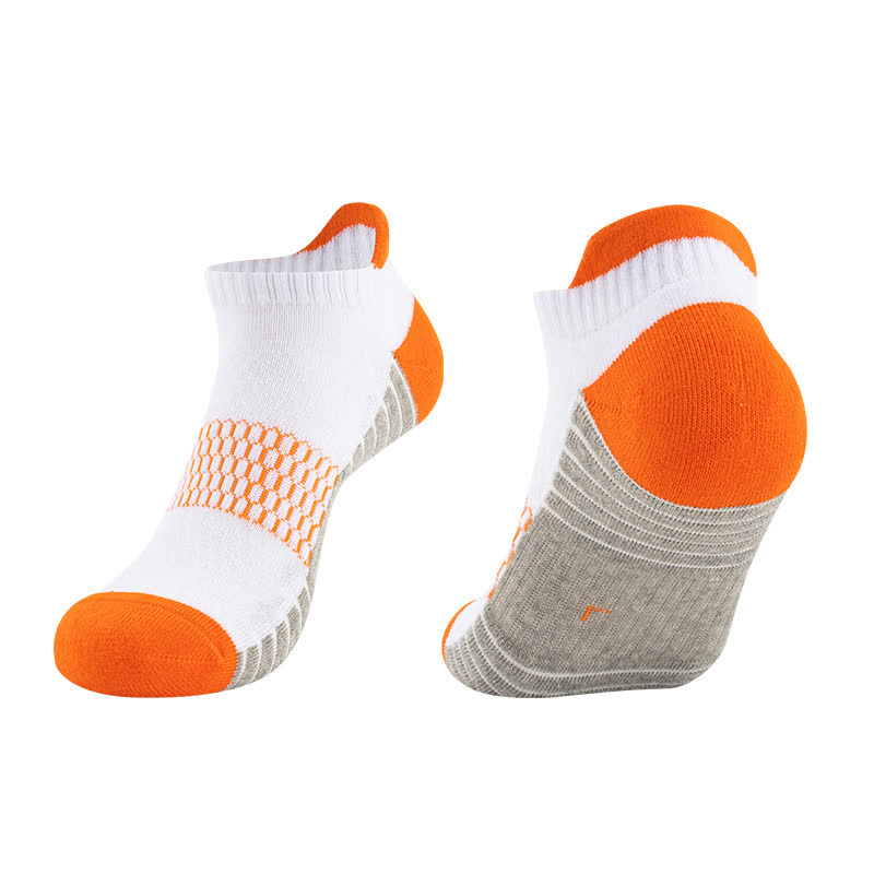 Schweißabsorbierende, atmungsaktive Laufsöckchen aus Baumwolle (6 Paar) - Orange - EU35-40 (US2-7) - image 1