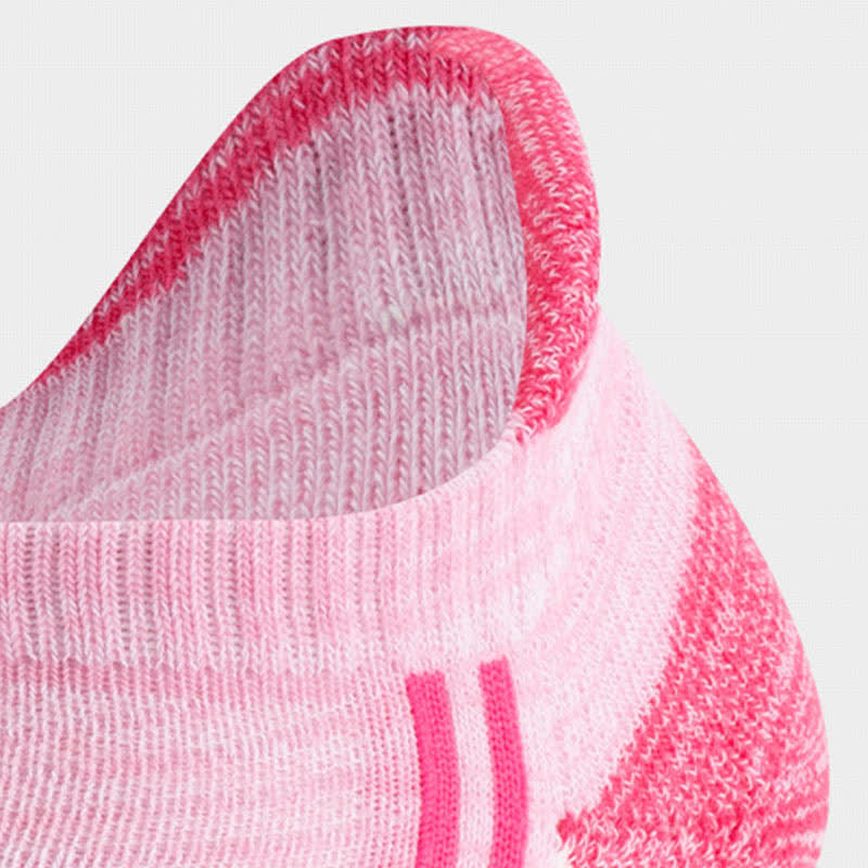 Atmungsaktive Laufsocken aus Baumwolle im Farbblock-Design (6 Paar)