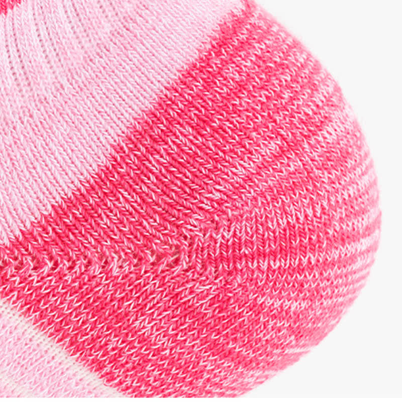 Atmungsaktive Laufsocken aus Baumwolle im Farbblock-Design (6 Paar)
