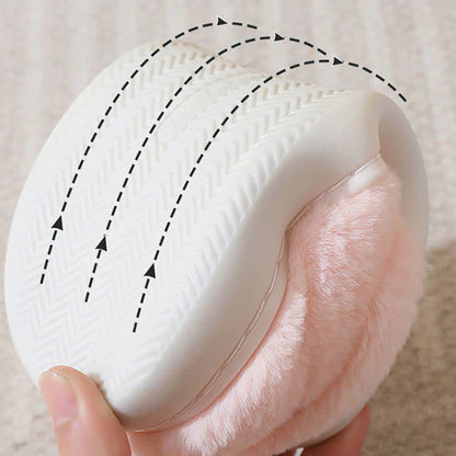 Niedliche Plüschhausschuhe mit Cartoon-Kätzchen - image 9