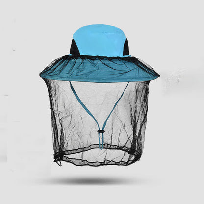 Sonnenschutz- und Anti-Mücken-Eimerhut für den Außenbereich - Himmelblau - Einheitsgröße - image 2