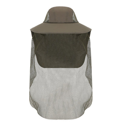 Schützender Outdoor-Bucket-Hut mit breiter Krempe - Olivgrün - Einheitsgröße - image 1