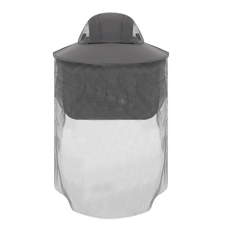 Schützender Outdoor-Bucket-Hut mit breiter Krempe - Dunkelgrau - Einheitsgröße - image 4