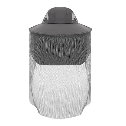 Schützender Outdoor-Bucket-Hut mit breiter Krempe - Dunkelgrau - Einheitsgröße - image 4