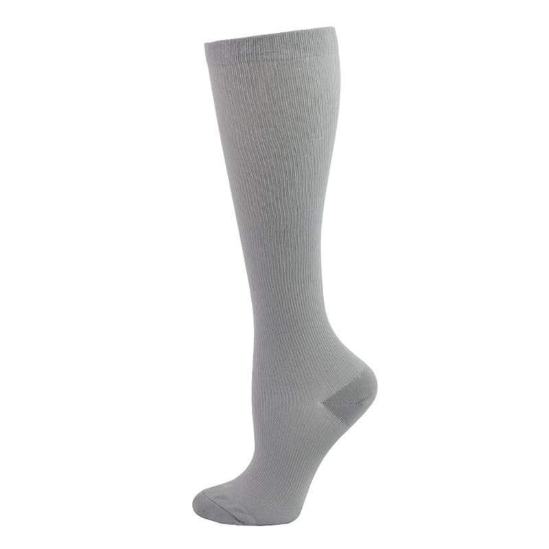 Kompressionsstrümpfe mit gepunktetem Herz-Print (6 Paar) - F - L/XL - image 6