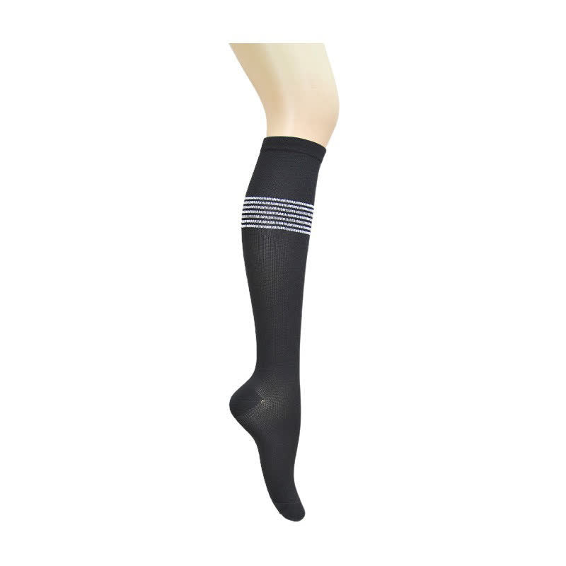 Kompressionsstrümpfe mit geometrischem Aufdruck (5 Paar) - E - L/XL - image 5
