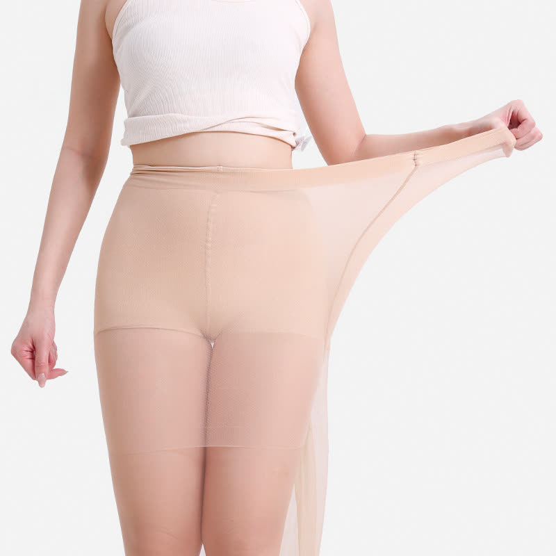 Einfarbige Strumpfhosen in Übergröße (3 Paar)