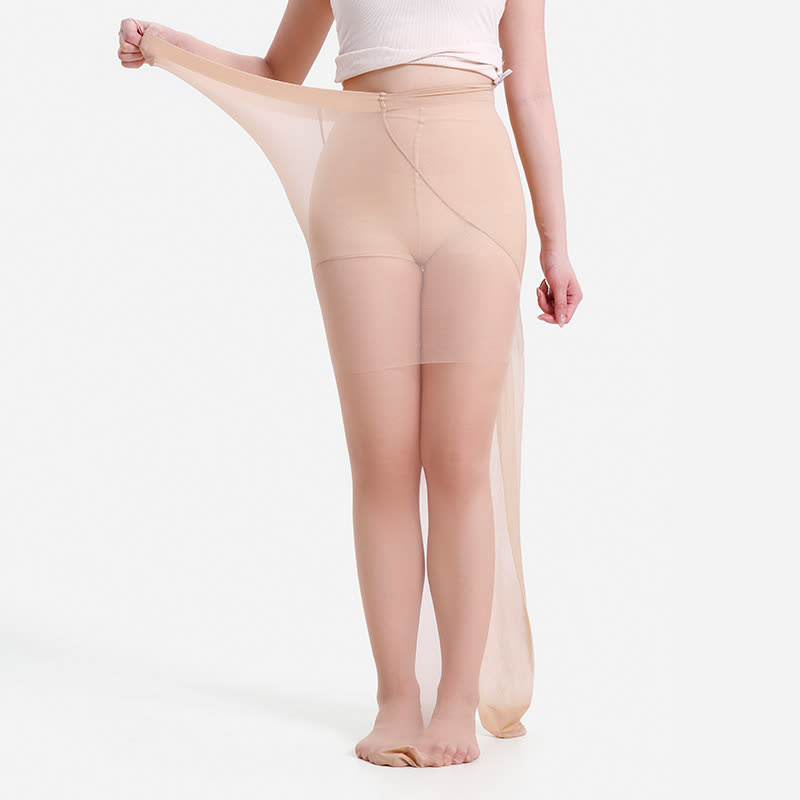 Einfarbige Strumpfhosen in Übergröße (3 Paar) - image 21