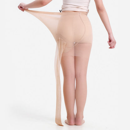 Einfarbige Strumpfhosen in Übergröße (3 Paar) - image 25