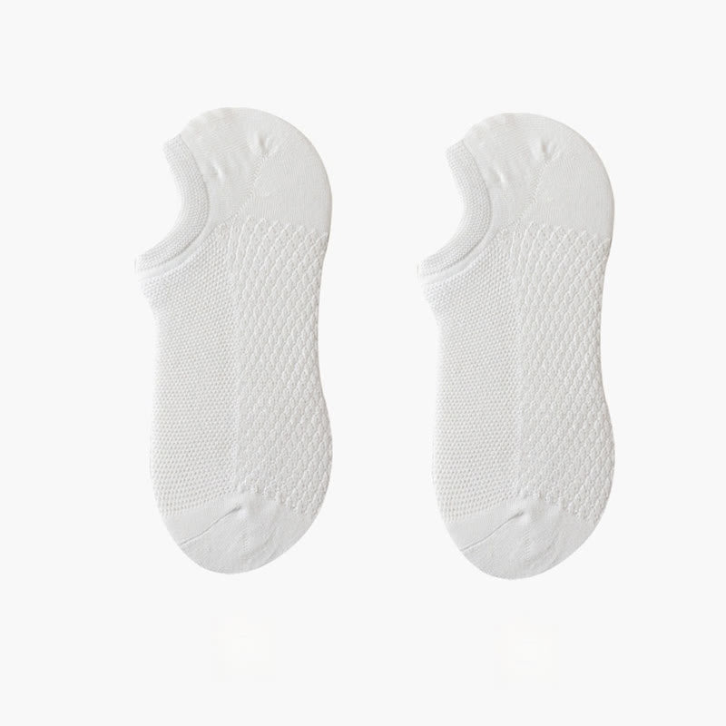Atmungsaktive, ultradünne, unsichtbare Socken aus Mesh (8 Paar) - Weiß - EU42-48 (US8,5-13) - image 13