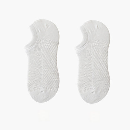 Atmungsaktive, ultradünne, unsichtbare Socken aus Mesh (8 Paar) - Weiß - EU42-48 (US8,5-13) - image 13