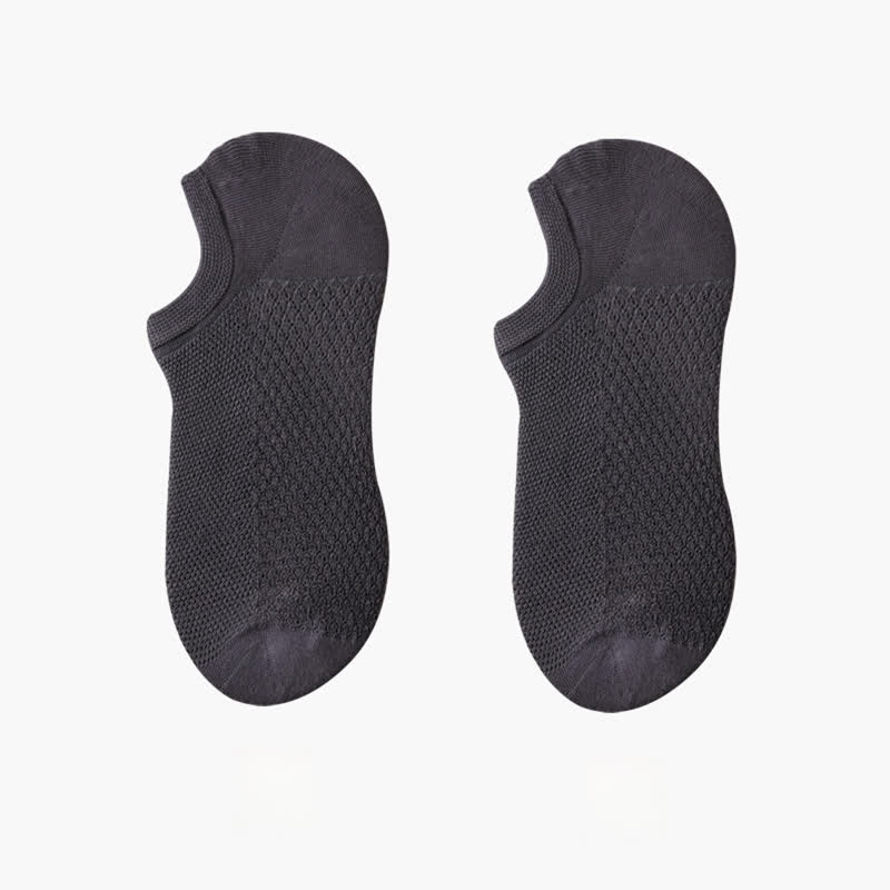 Atmungsaktive, ultradünne, unsichtbare Socken aus Mesh (8 Paar) - Dunkelgrau - EU42-48 (US8,5-13) - image 17