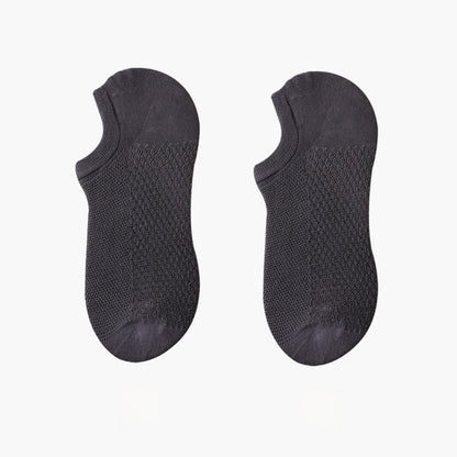 Atmungsaktive, ultradünne, unsichtbare Socken aus Mesh (8 Paar) - Dunkelgrau - EU42-48 (US8,5-13) - image 17
