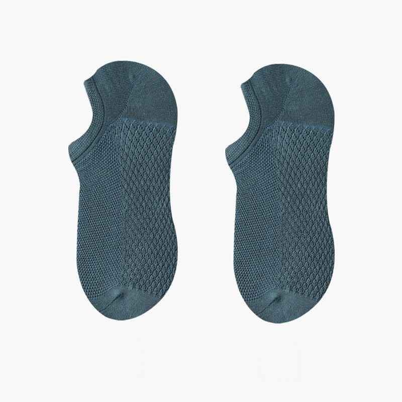 Atmungsaktive, ultradünne, unsichtbare Socken aus Mesh (8 Paar) - Grün - EU42-48 (US8,5-13) - image 4