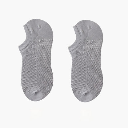 Atmungsaktive, ultradünne, unsichtbare Socken aus Mesh (8 Paar) - Hellgrau - EU42-48 (US8,5-13) - image 9