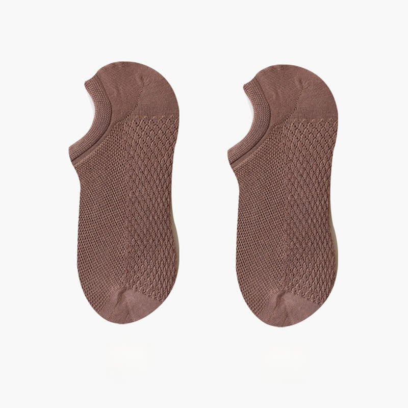 Atmungsaktive, ultradünne, unsichtbare Socken aus Mesh (8 Paar) - Kaffee - EU42-48 (US8,5-13) - image 16
