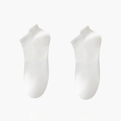 Dünne, atmungsaktive, unsichtbare Baumwollsocken (8 Paar) - Weiß - EU42-48 (US8,5-13) - image 11