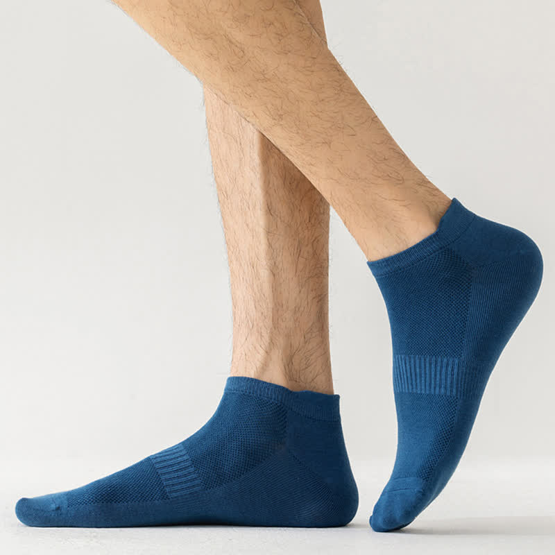 Dünne, atmungsaktive, unsichtbare Baumwollsocken (8 Paar) - image 1
