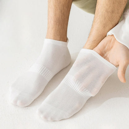 Dünne, atmungsaktive, unsichtbare Baumwollsocken (8 Paar) - image 8