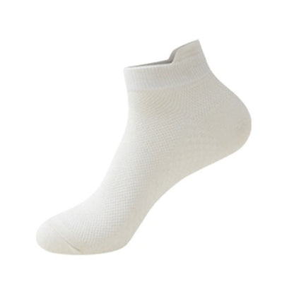 Dünne, atmungsaktive Baumwoll-Söckchen aus Netzstoff (6 Paar) - Beige - EU36-41 (US3-8) - image 10