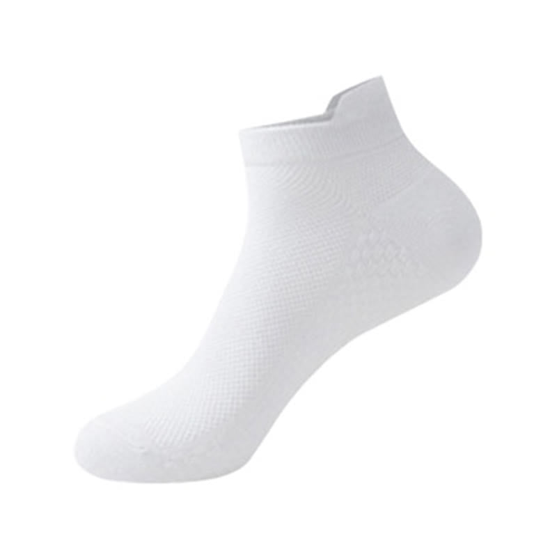 Dünne, atmungsaktive Baumwoll-Söckchen aus Netzstoff (6 Paar) - Weiß - EU36-41 (US3-8) - image 12