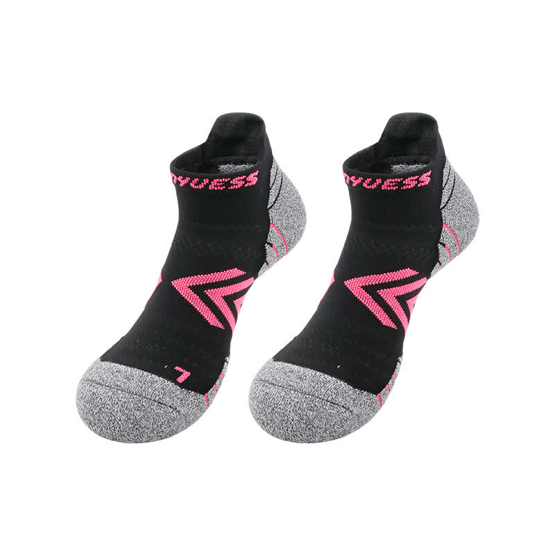 Atmungsaktive Sportsöckchen mit Pfeilmotiv in leuchtenden Farben (6 Paar)