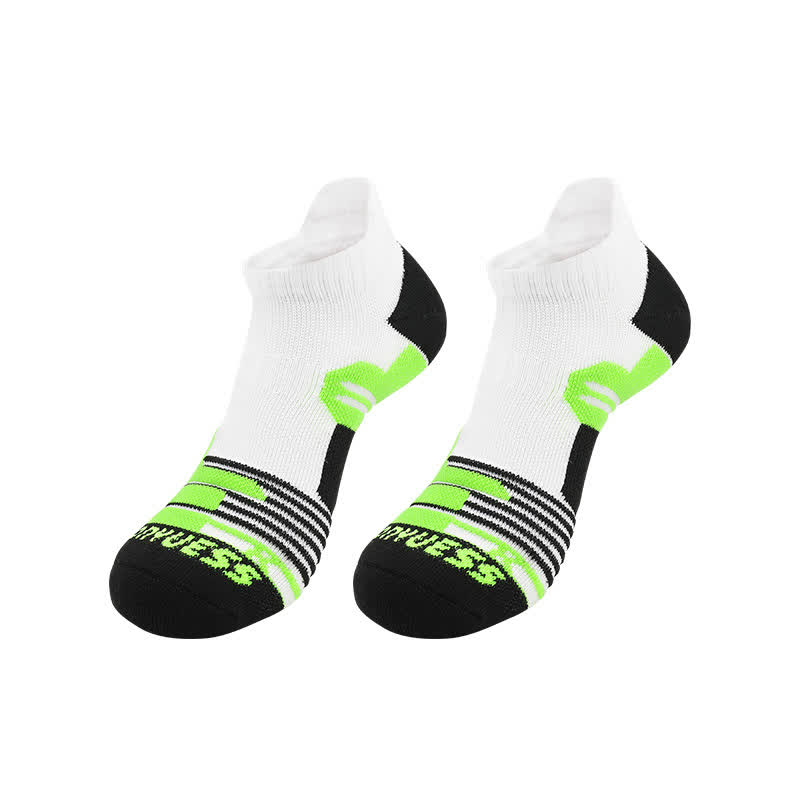 Atmungsaktive Sportsöckchen mit Farbblockstreifen (5 Paar)
