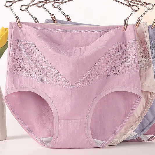 Hochgeschnittene, weiche Baumwollslips (3er-Pack) - image 0