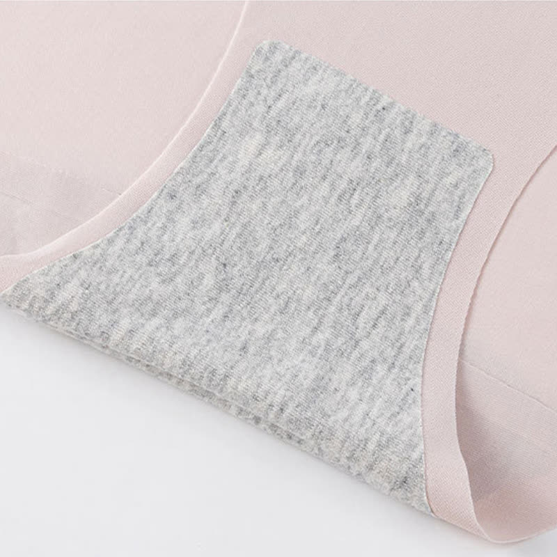 Nahtlose Slips aus Eisseide mit hoher Taille (3er-Pack)