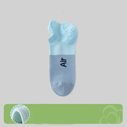 Atmungsaktive Socken aus AIR-bedrucktem Baumwollnetz (3 Paar)