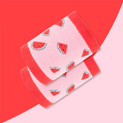 Lustige Handgelenksmanschetten mit Wassermelonenmuster (2 Paar) - B - image 9