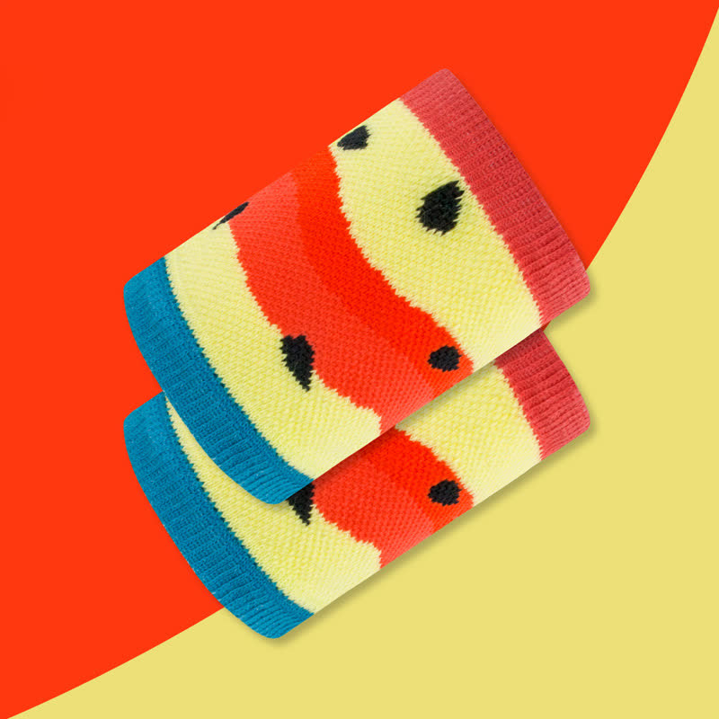 Lustige Handgelenksmanschetten mit Wassermelonenmuster (2 Paar) - H - image 15