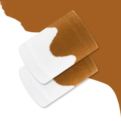 Handgelenksmanschetten mit Wellen-Farbblock (2 Paar)