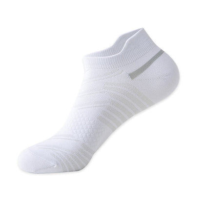 Gestreifte, atmungsaktive Sport-Kompressionssocken (6 Paar)