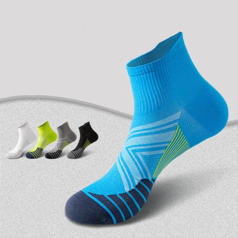 Atmungsaktive, schnell trocknende Kompressions-Sportsocken (5 Paar)