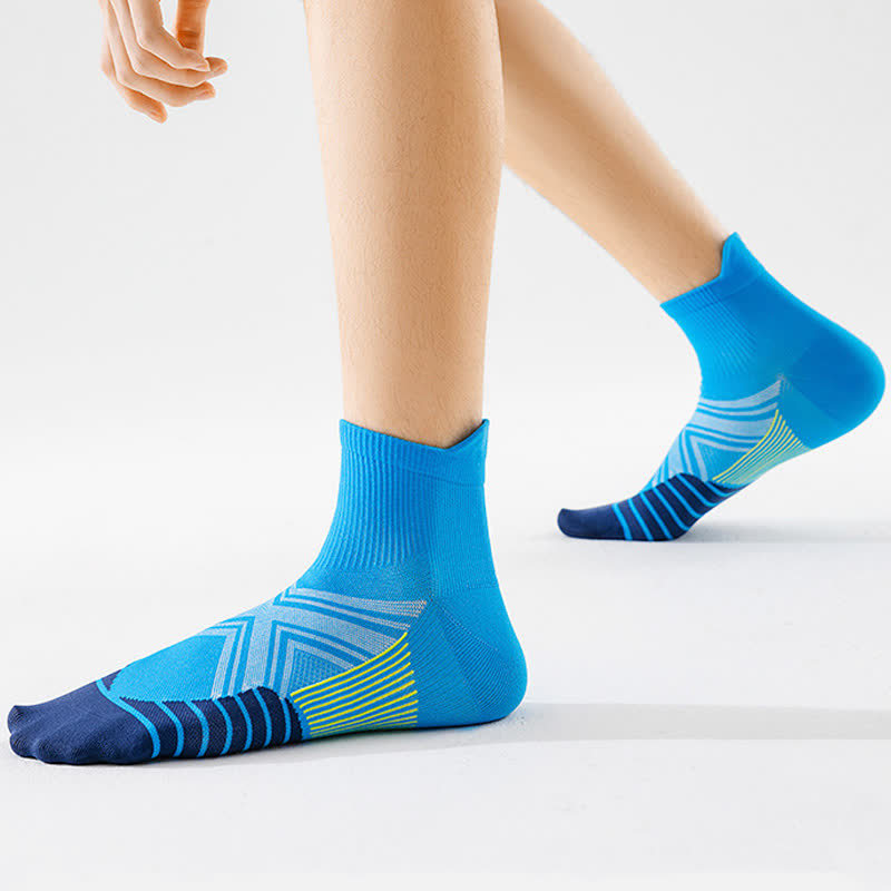 Atmungsaktive, schnell trocknende Kompressions-Sportsocken (5 Paar)