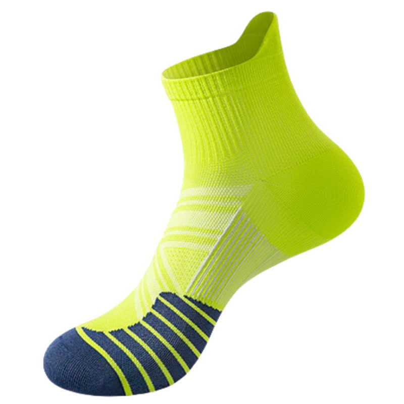 Atmungsaktive, schnell trocknende Kompressions-Sportsocken (5 Paar) - Grün - EU39-44 (US6-10) - image 7