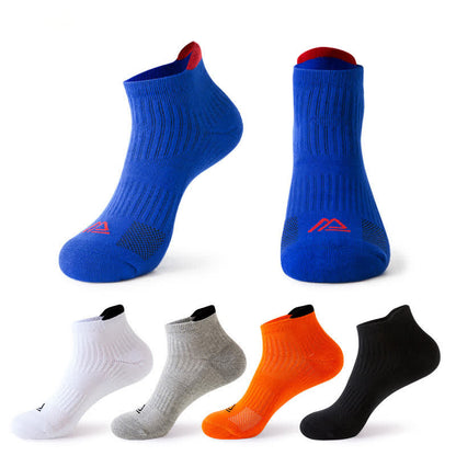 Einfarbige, atmungsaktive, schweißableitende Sportsocken (5 Paar)