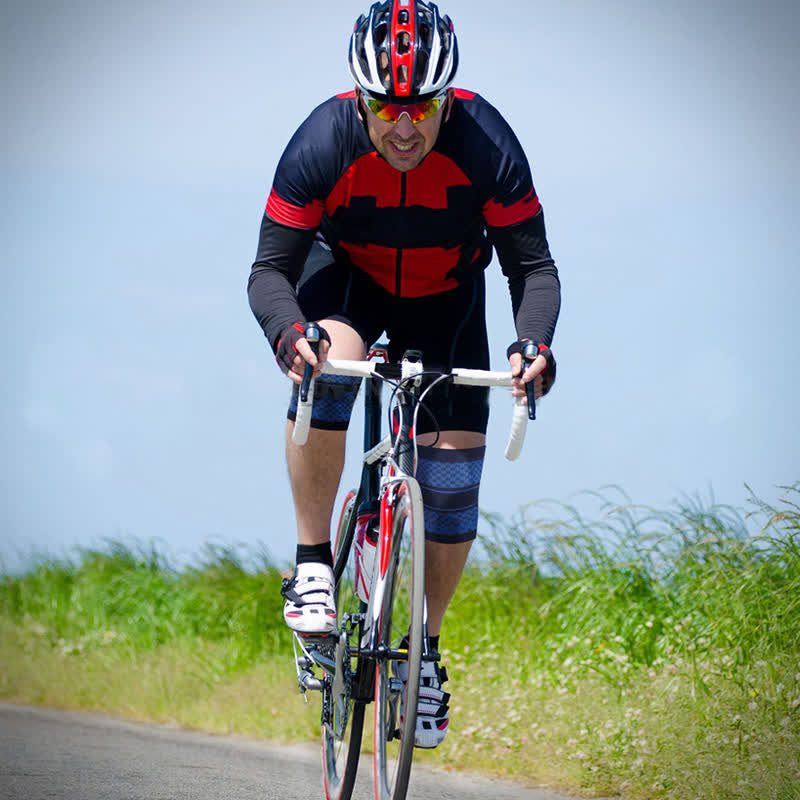 Dünne Knieschützer für Outdoor-Sportarten und Radfahren