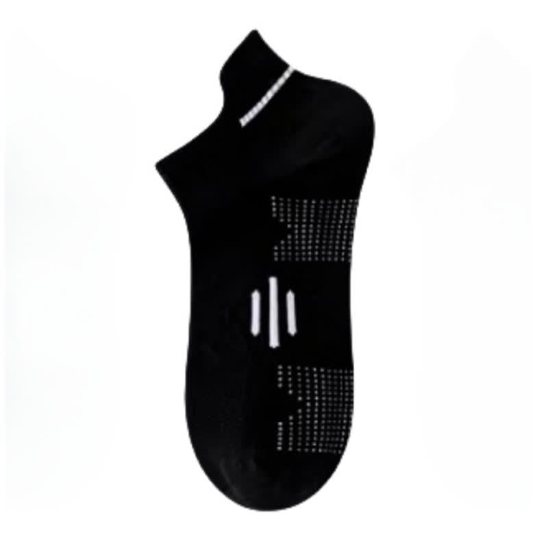 Schweißableitende, atmungsaktive Sportsöckchen aus Baumwolle (5 Paar) - Schwarz - EU36-43 (US4-9) - image 11