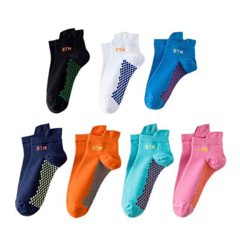 Schnelltrocknende, verschleißfeste, atmungsaktive Sportsocken (7 Paar) - Mehrfarbig - EU36-43 (US4-9) - image 2
