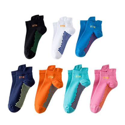 Schnelltrocknende, verschleißfeste, atmungsaktive Sportsocken (7 Paar) - Mehrfarbig - EU36-43 (US4-9) - image 2