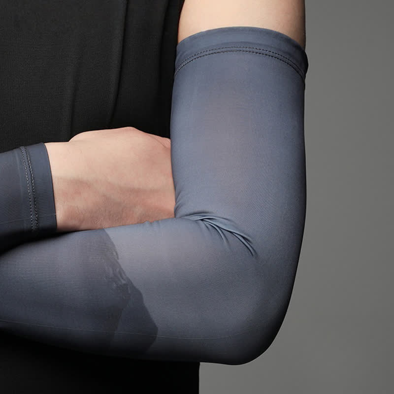Sonnenschutz-Armstulpen mit Farbverlauf für den Außenbereich (2 Paar)