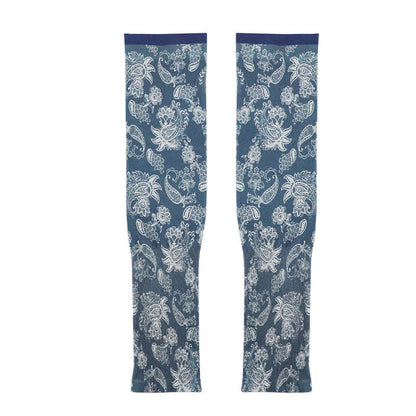 Armstulpen mit Blumenmuster für den Außenbereich zum Sonnenschutz (3 Paar) - C - image 6